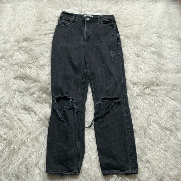 Abercrombie The 90s Straight Ultra High Rise Jeans - Picture 1 of 4